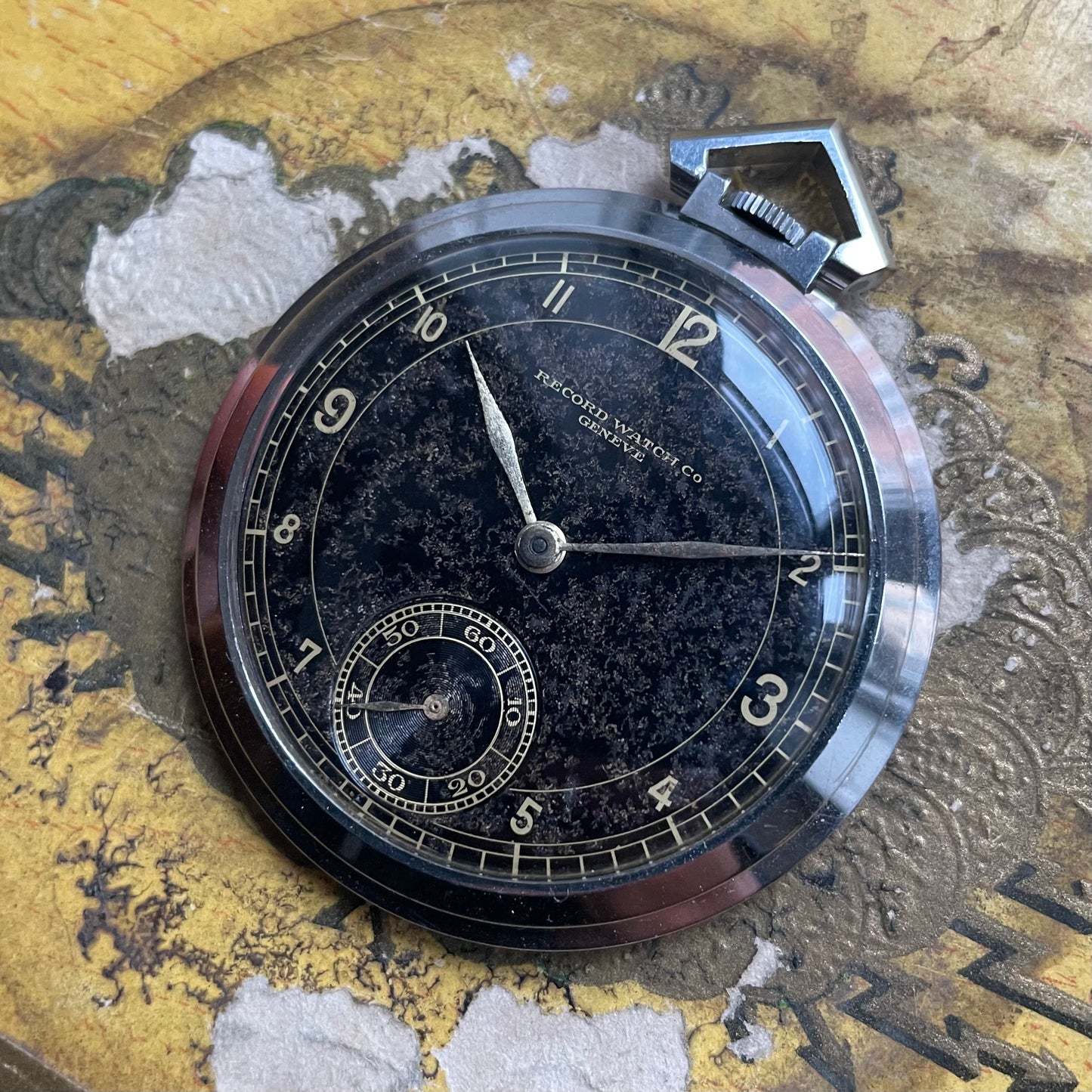 Record Watch Co “Stardust” Pocket watch