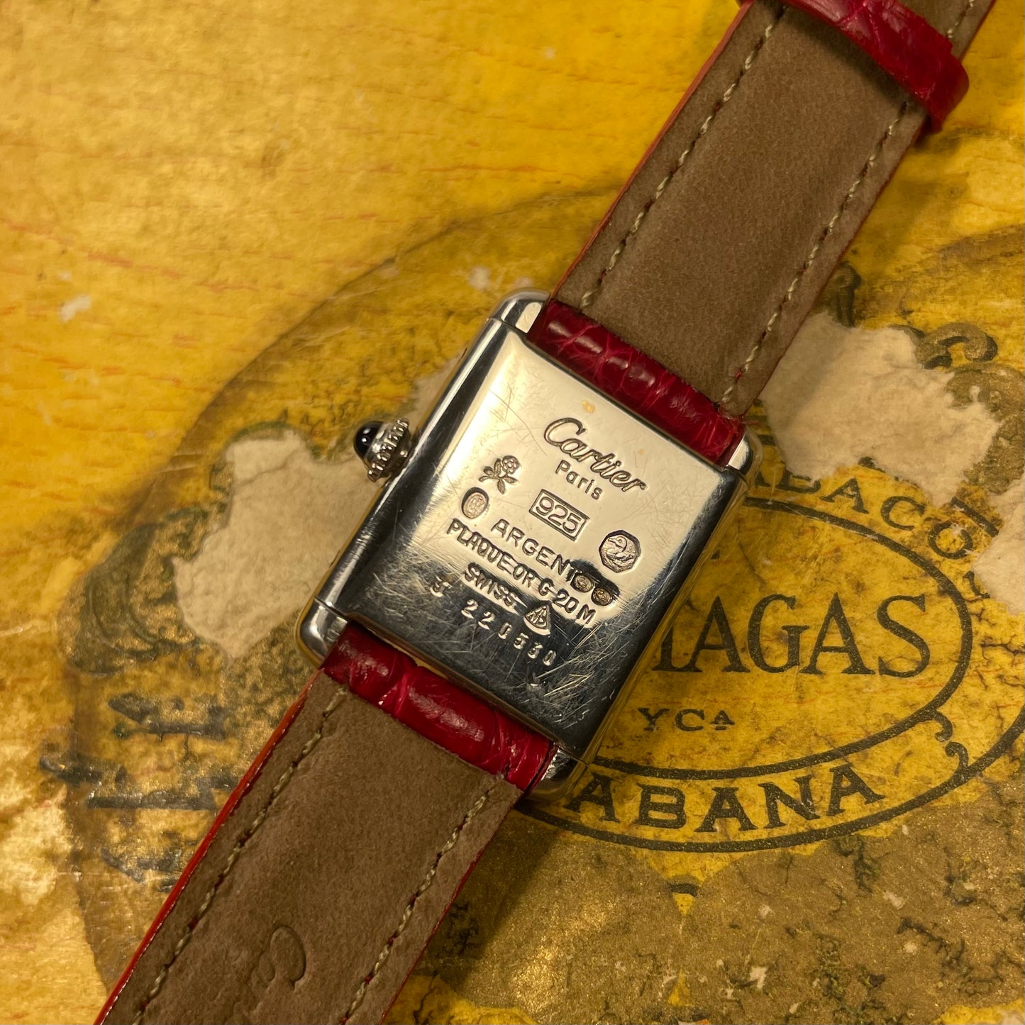 Cartier mini Tank Must méca