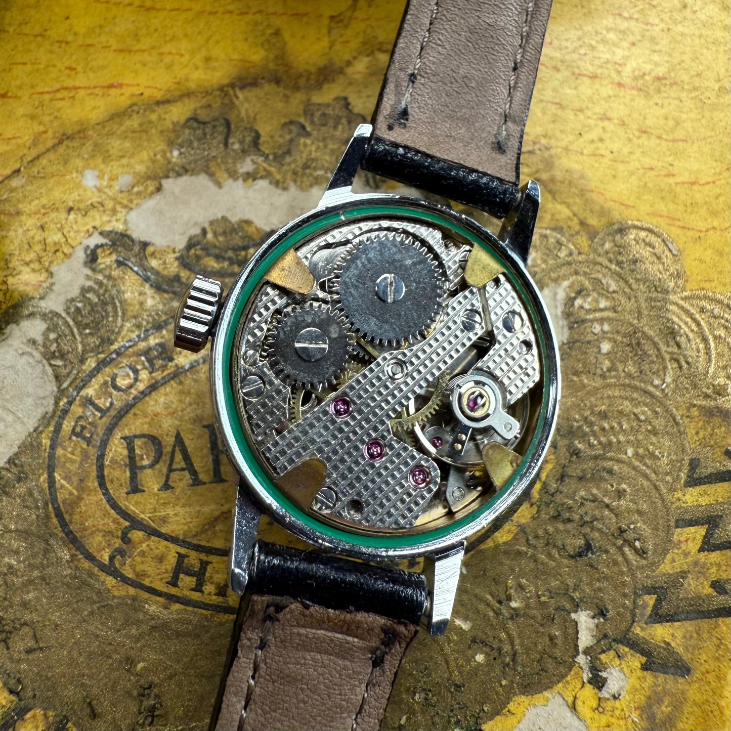Montre automate Davy Crockett
