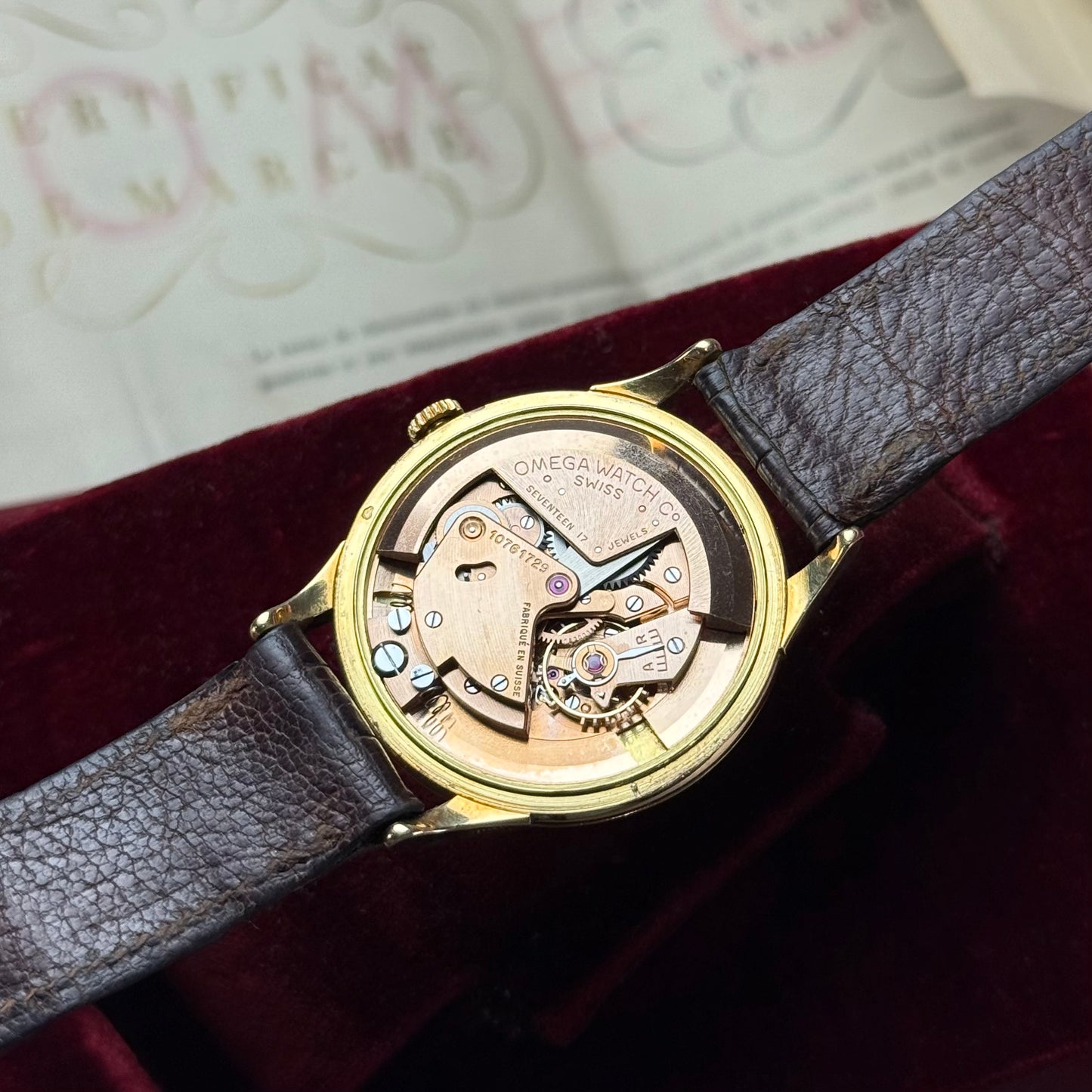 Omega « Centenary » OT 2500