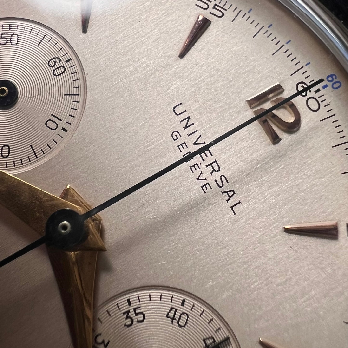 Universal Genève Compax Jumbo 18k