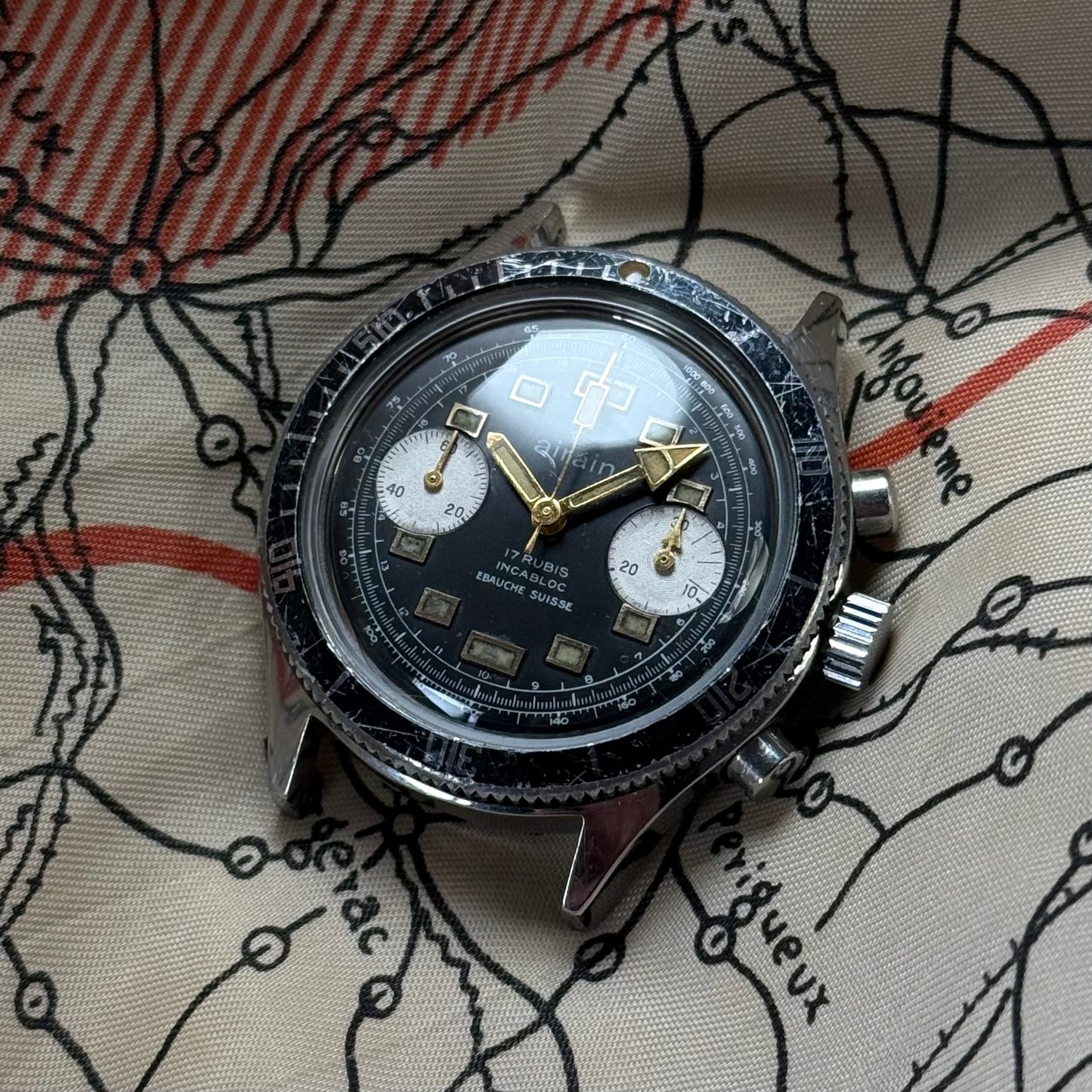 Airain Chronographe Skin Diver