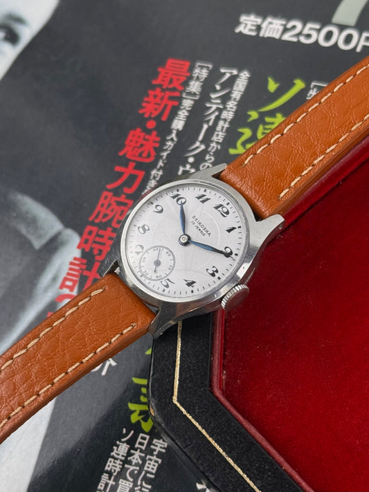 1930s Seikosha 15 jewels Porcelain