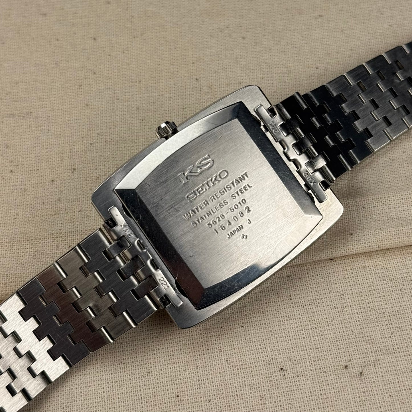 Seiko King Seiko 5626 5020 Hi Beat TV Black Dial