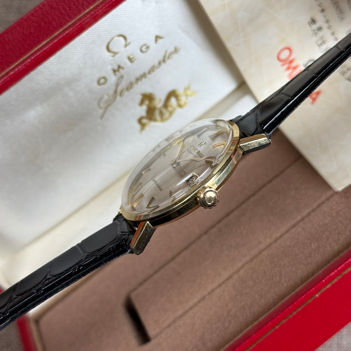 Omega Seamaster Automatique 18k Full set
