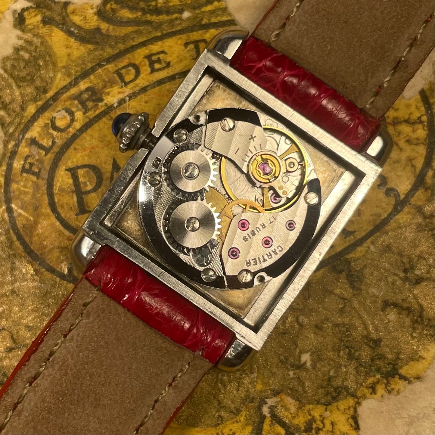 Cartier mini Tank Must méca