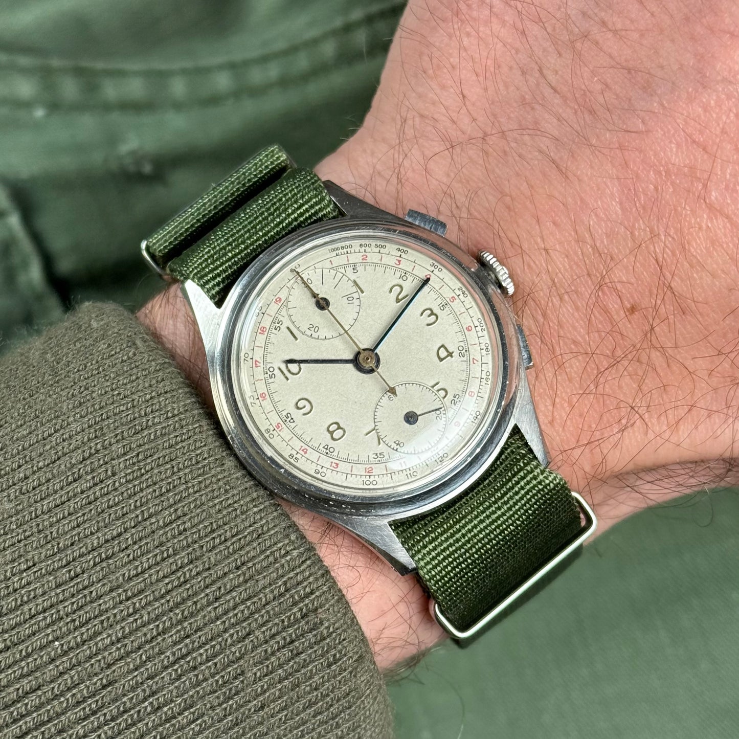 Anonymous Chronographe « Les fils d’Armand Nicolet » Venus 170