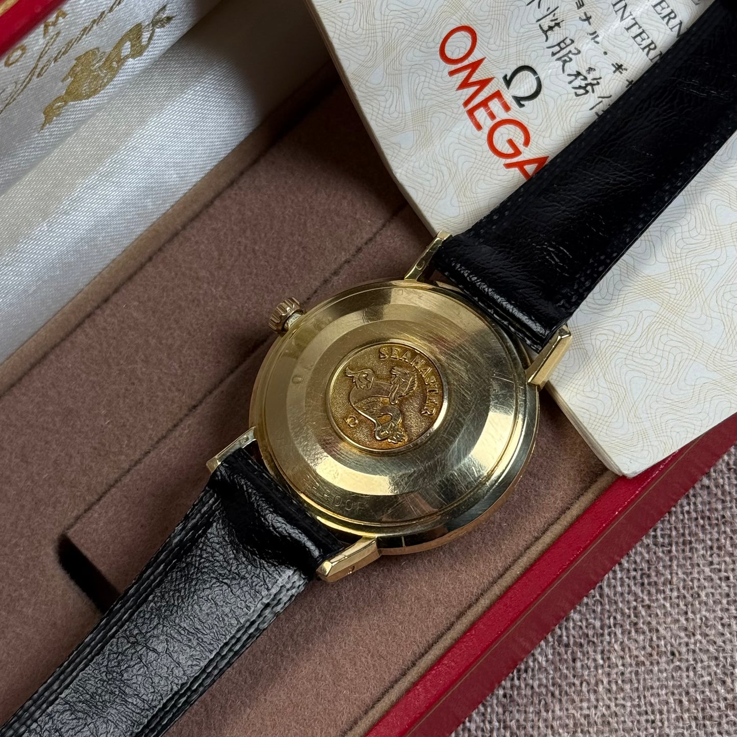 Omega Seamaster Automatique 18k Full set
