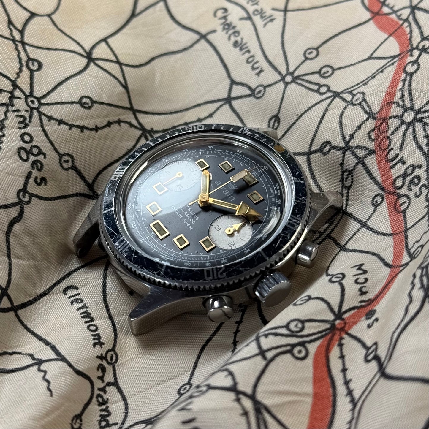 Airain Chronographe Skin Diver