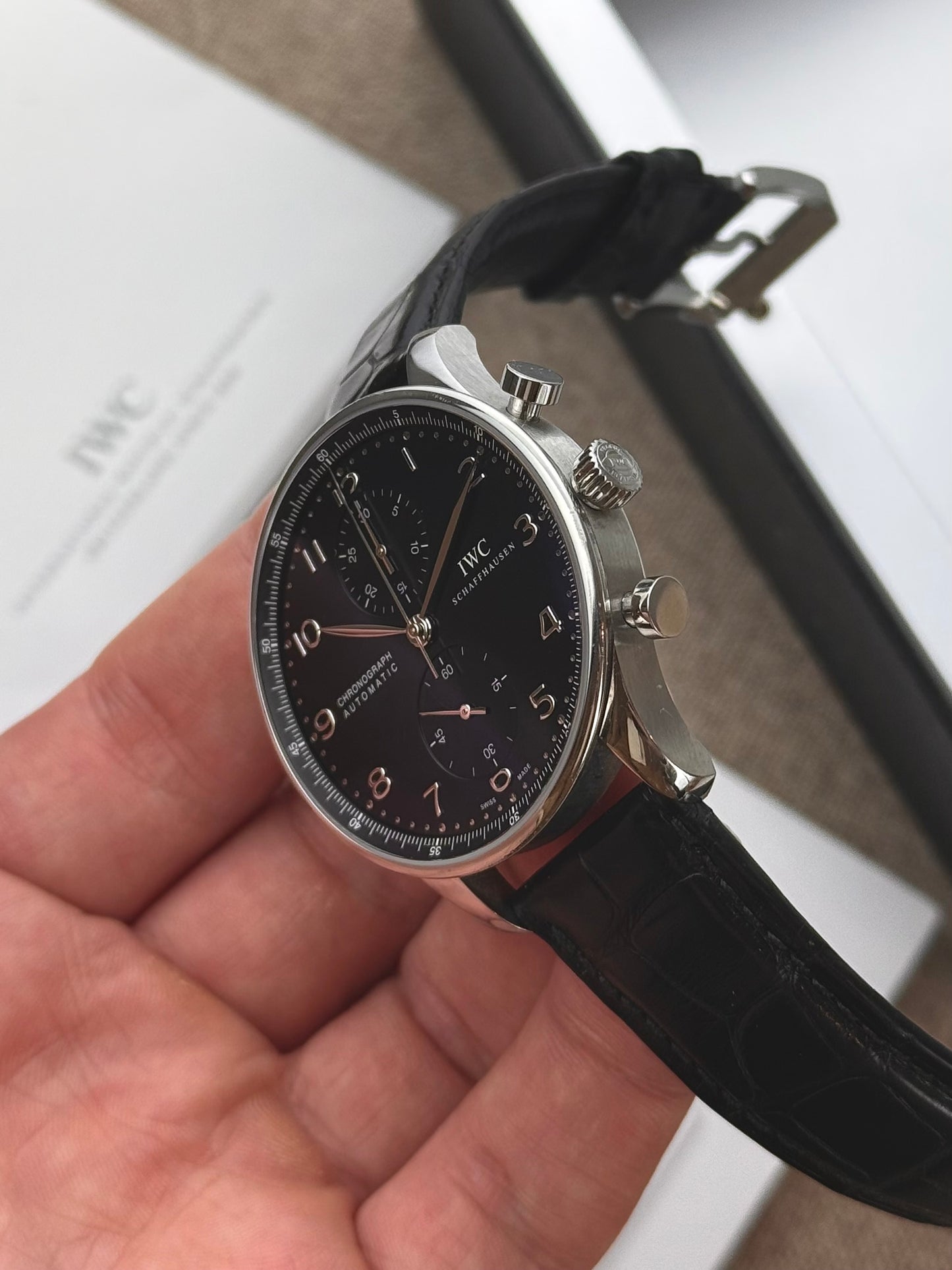 IWC Chronogrgraph Portugueise IW3714