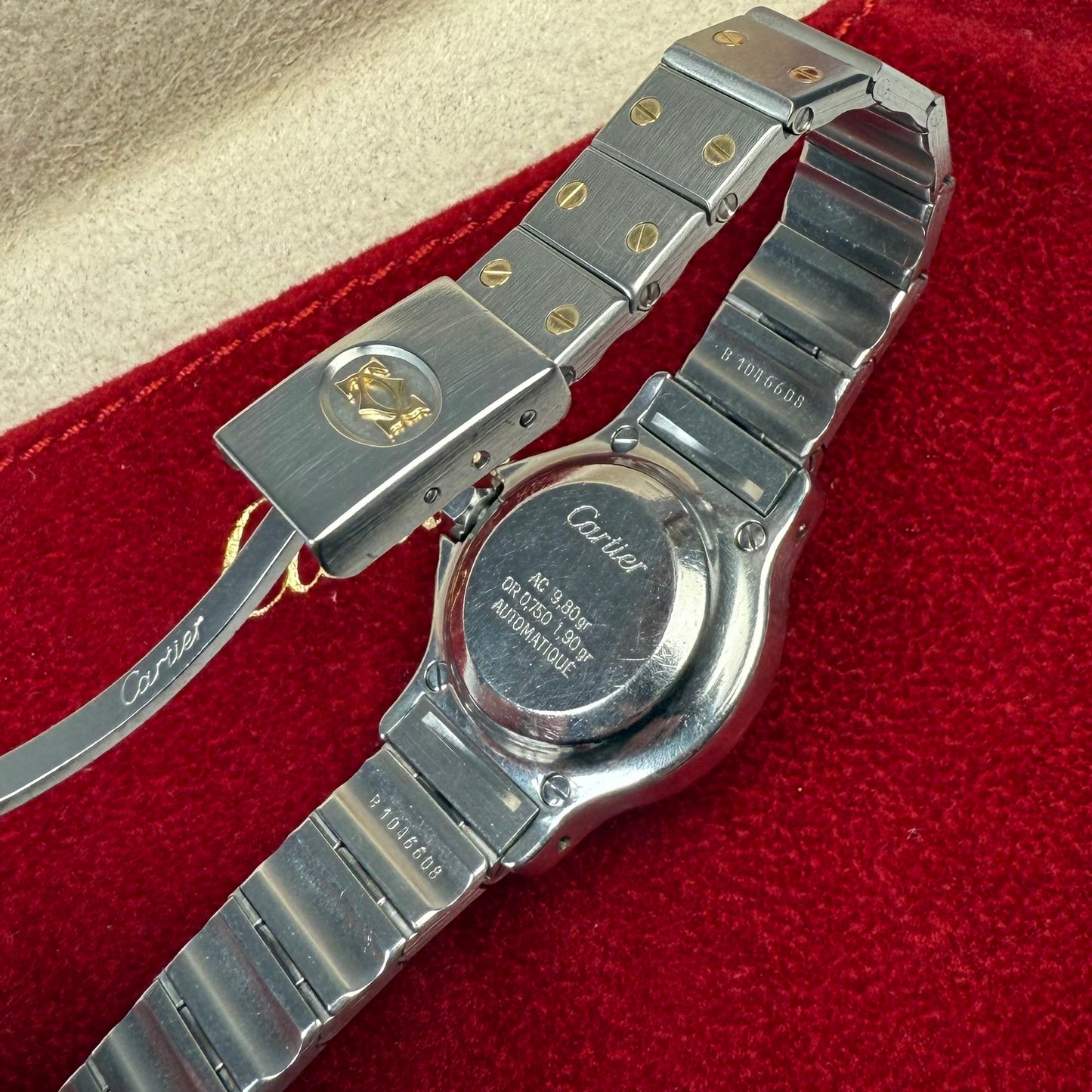 Cartier Santos Octagon « Mini » Ref0907