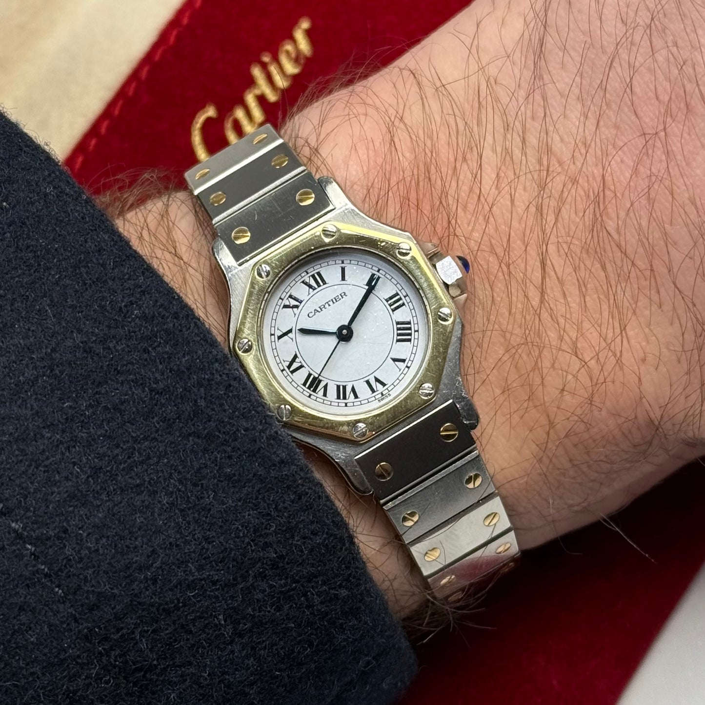 Cartier Santos Octagon « Mini » Ref0907