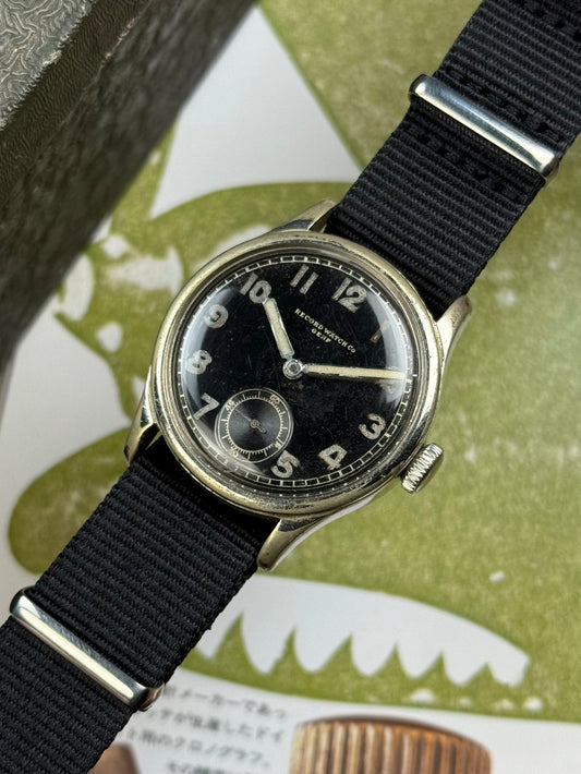Record Watch Co Genf WWII