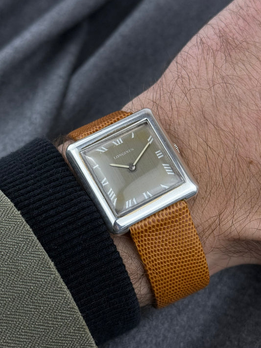 Longines 1960s Sterling Silver Serge Manzon Réf5022