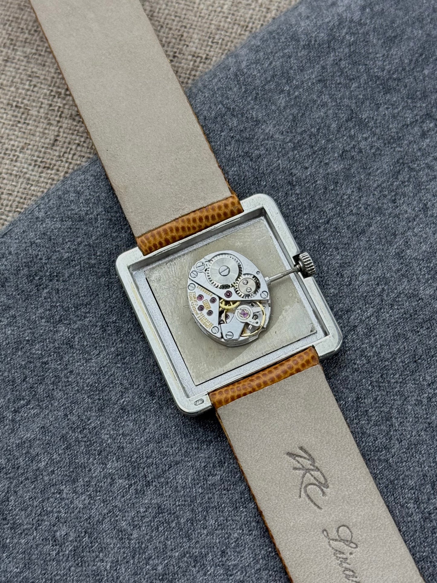 Longines 1960s Sterling Silver Serge Manzon Réf5022