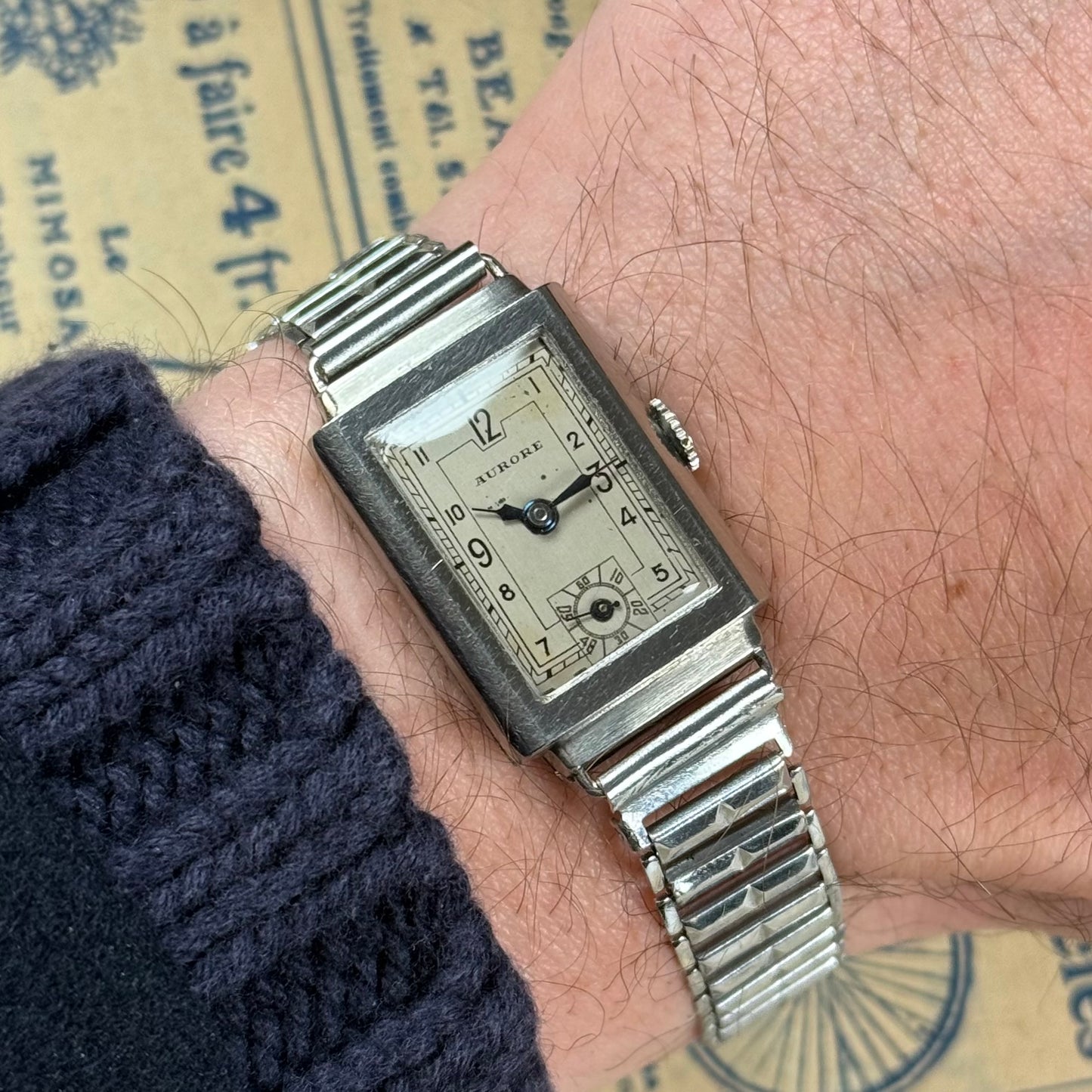 Aurore Petite Seconde Art Deco