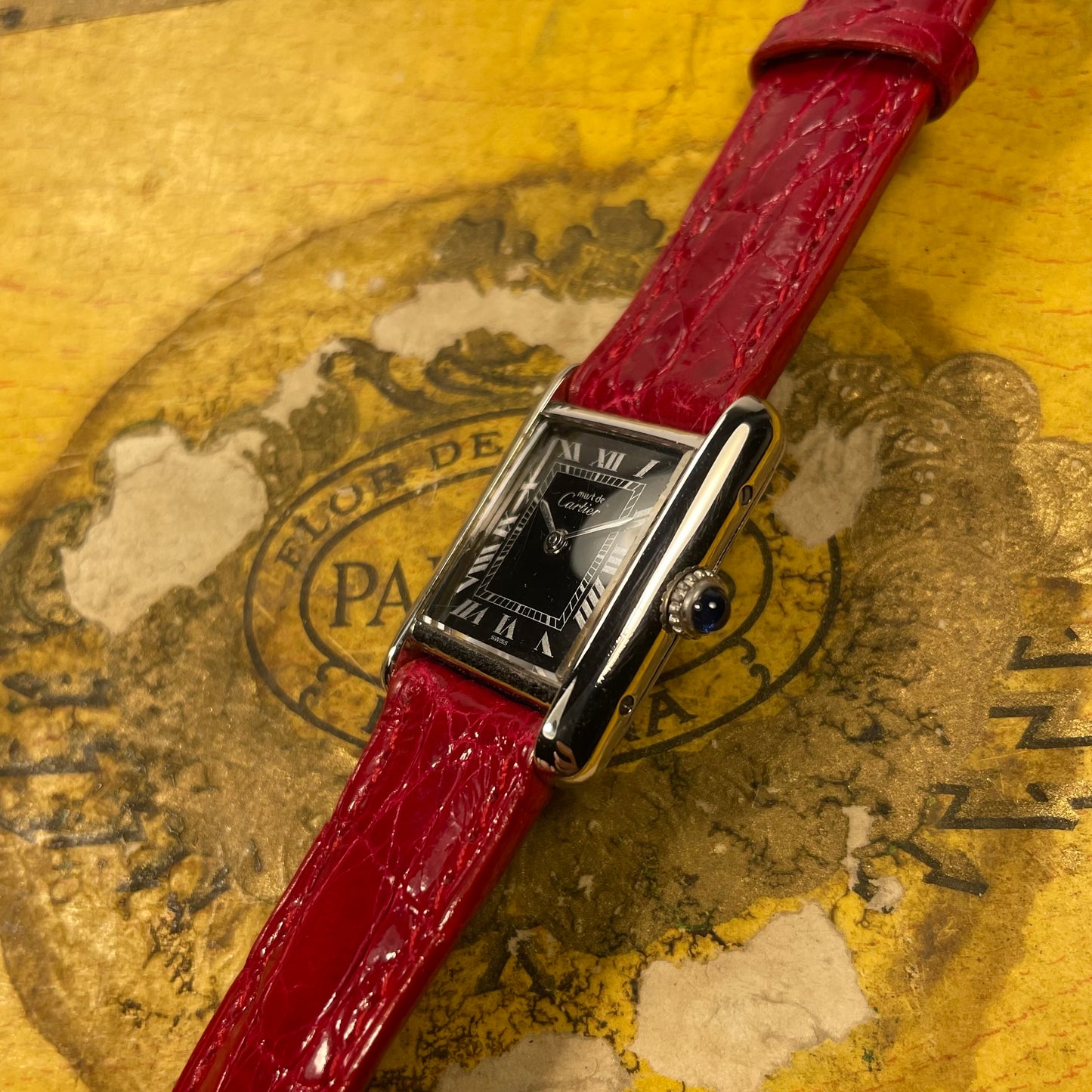 Cartier mini Tank Must méca