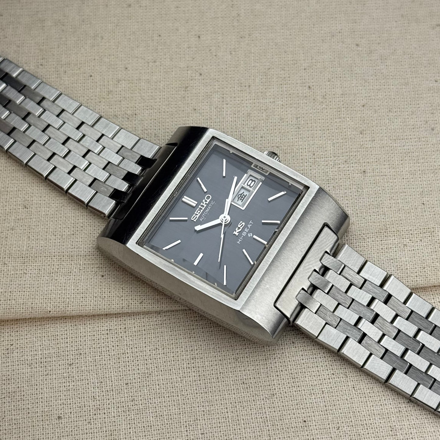 Seiko King Seiko 5626 5020 Hi Beat TV Black Dial