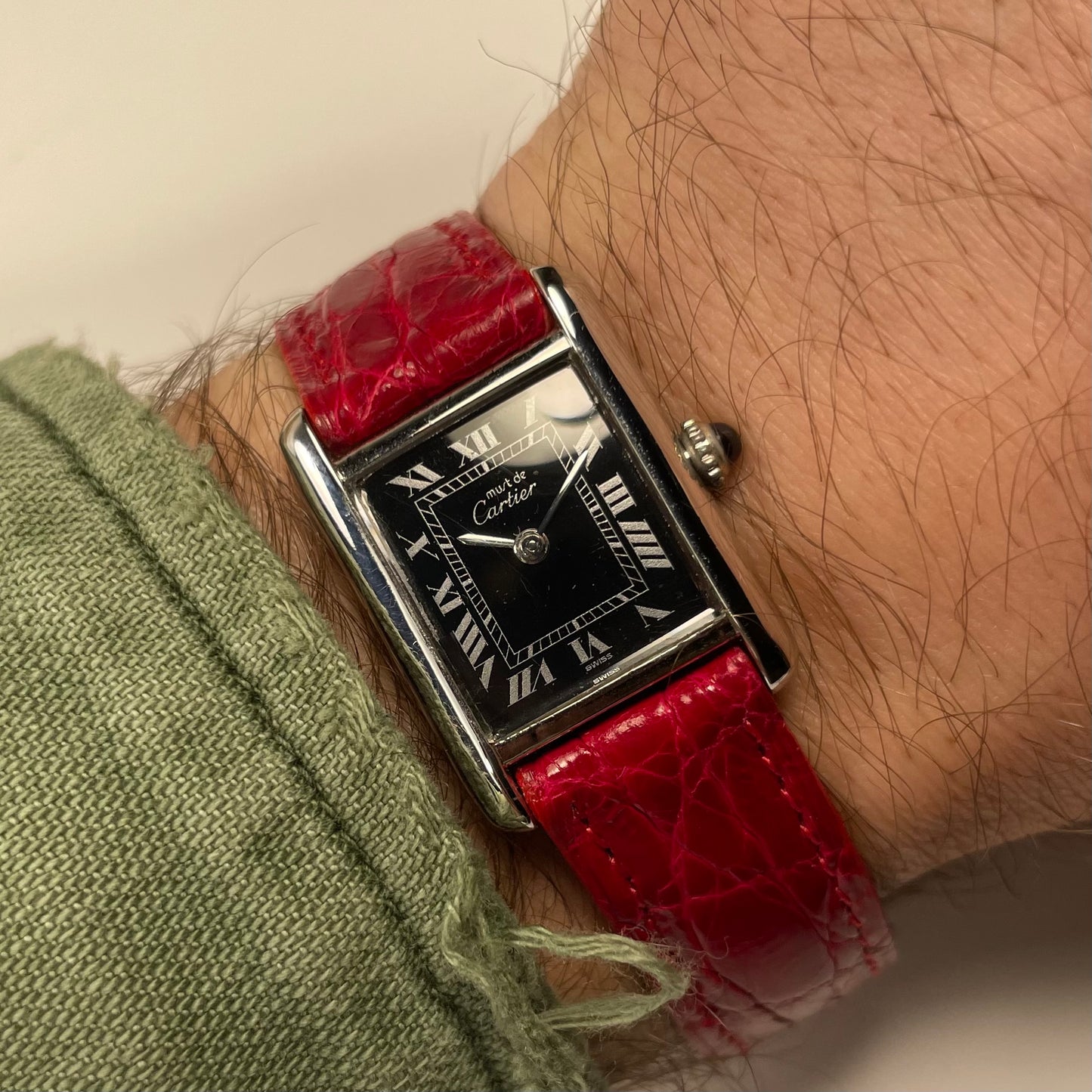 Cartier mini Tank Must méca
