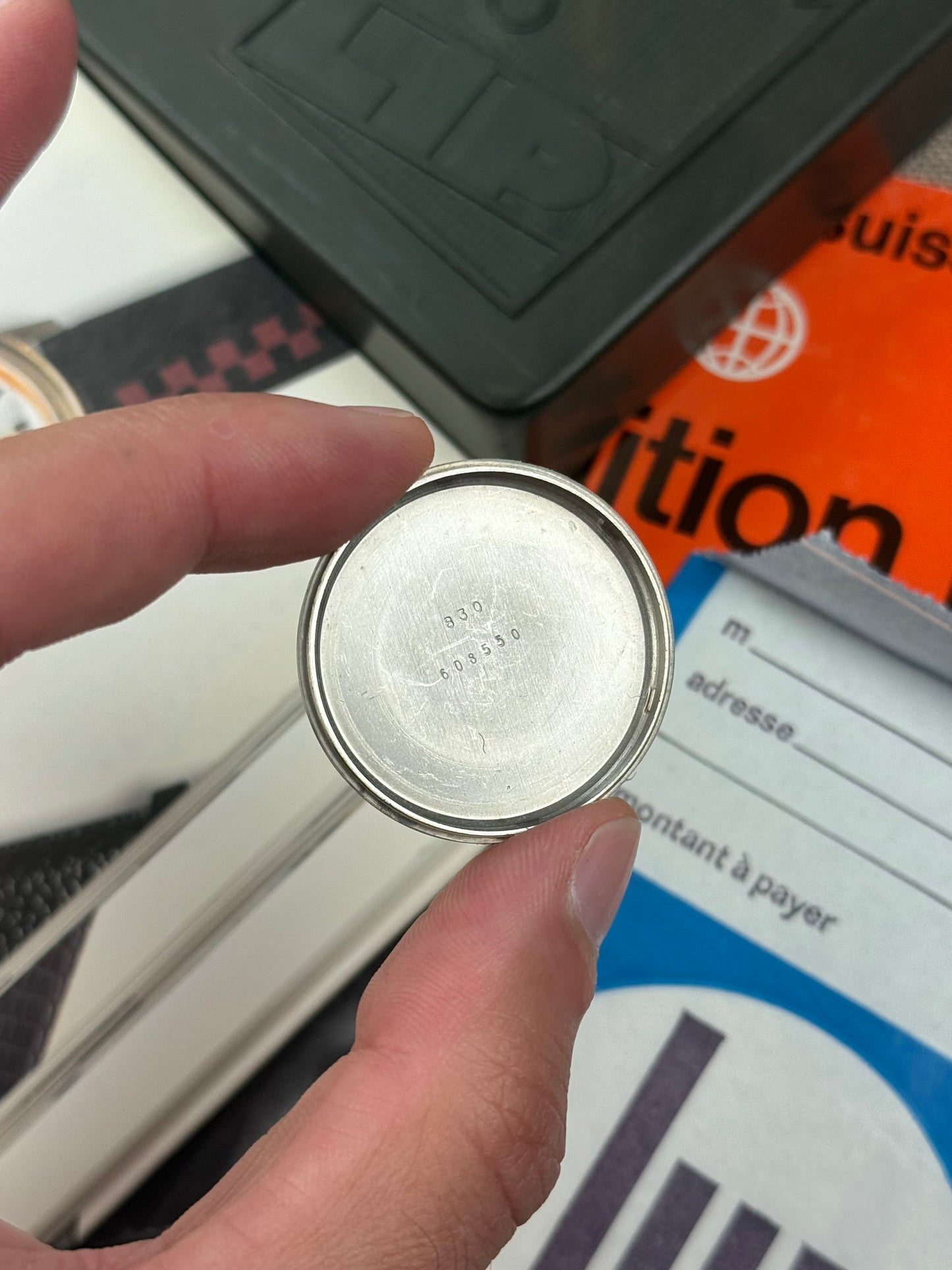 Lip « Paul Newman » Orange Valjoux 7733
