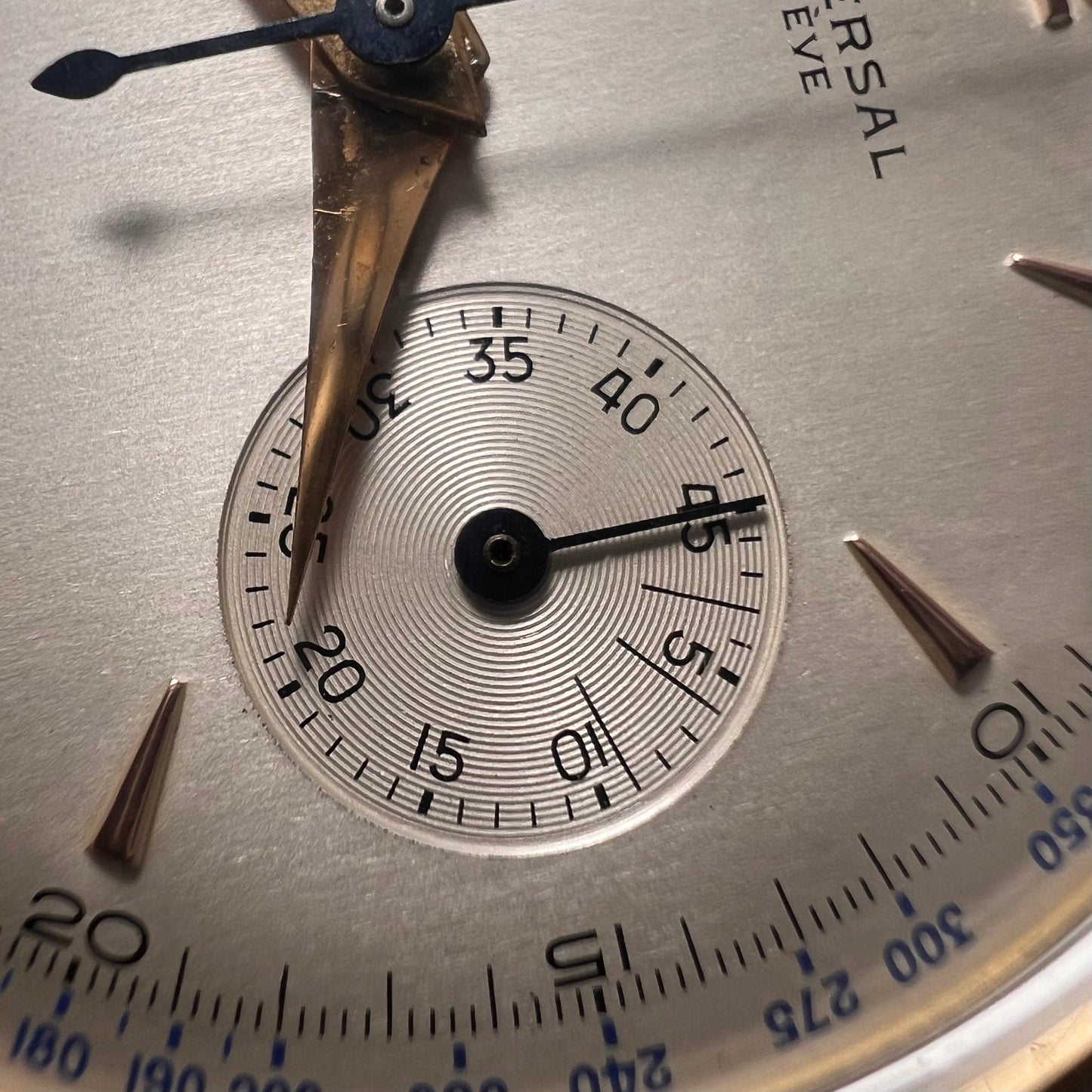 Universal Genève Compax Jumbo 18k