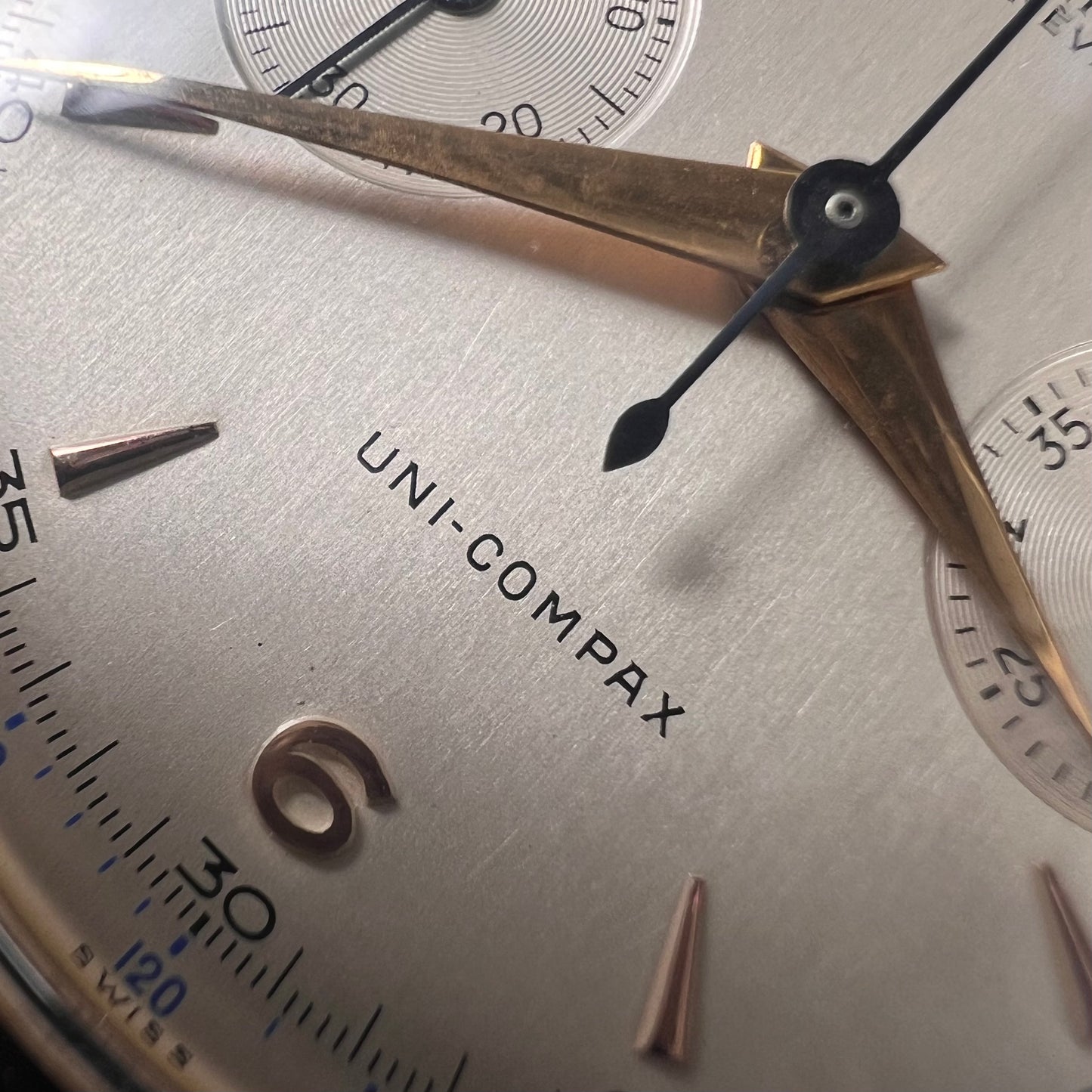Universal Genève Compax Jumbo 18k