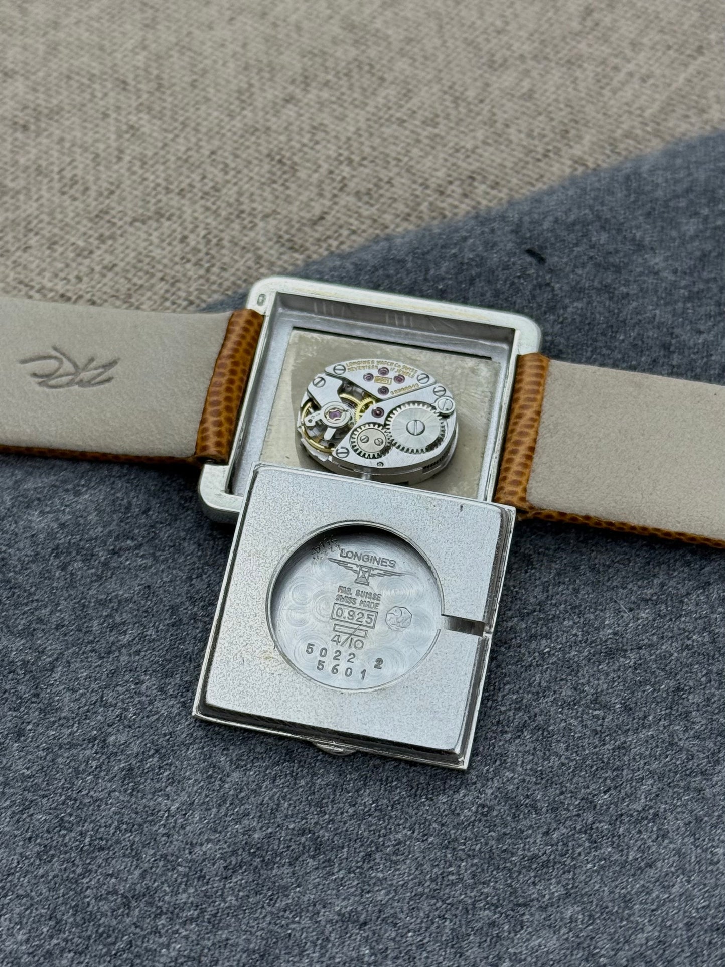 Longines 1960s Sterling Silver Serge Manzon Réf5022