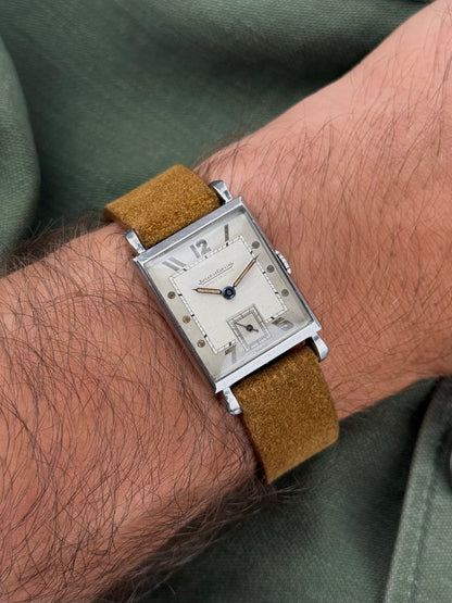 1940s Jaeger LeCoultre art deco Uniplan Cal438