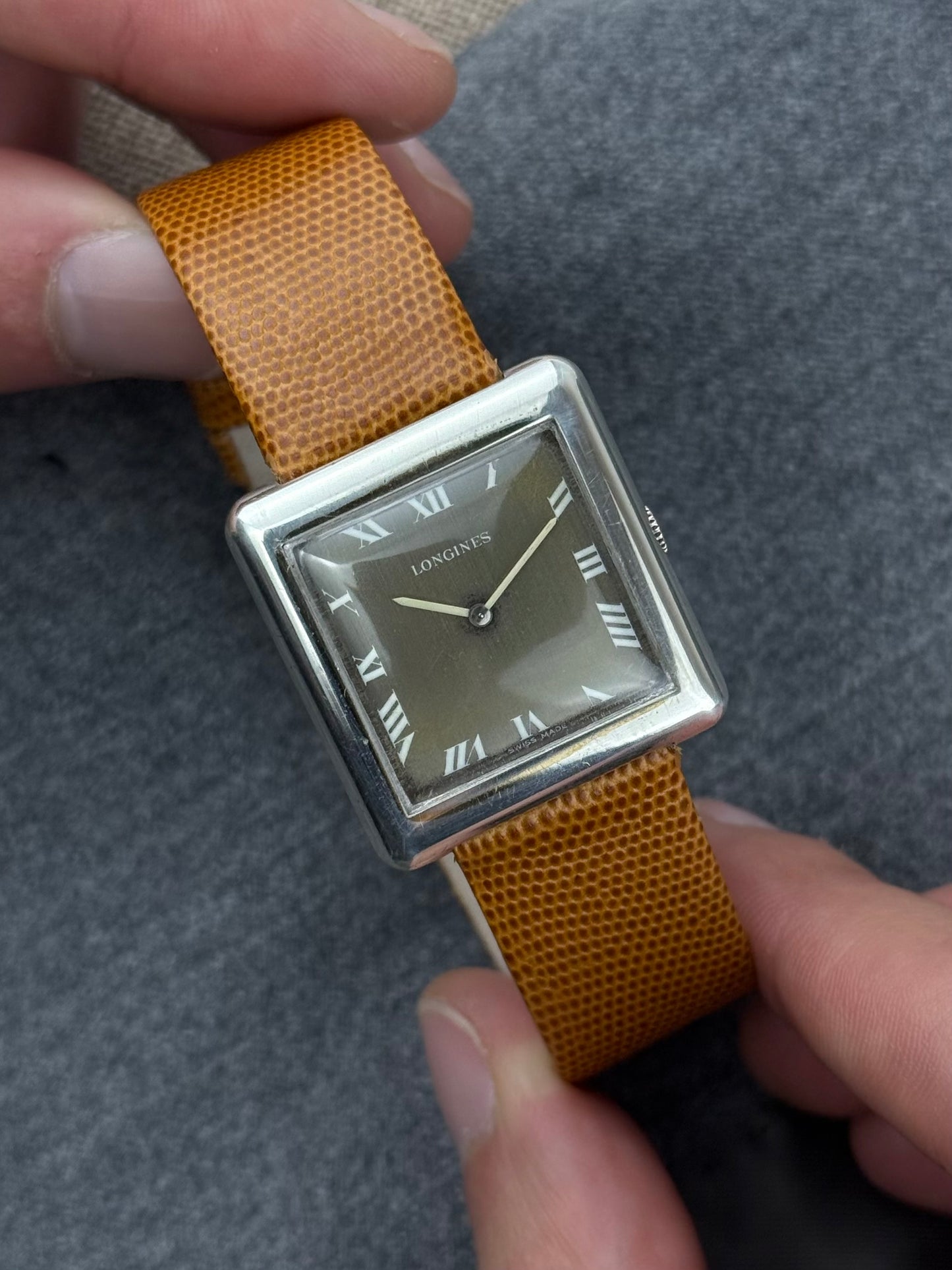 Longines 1960s Sterling Silver Serge Manzon Réf5022