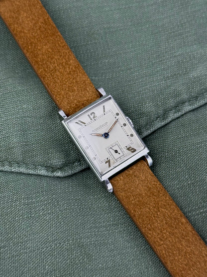 1940s Jaeger LeCoultre art deco Uniplan Cal438