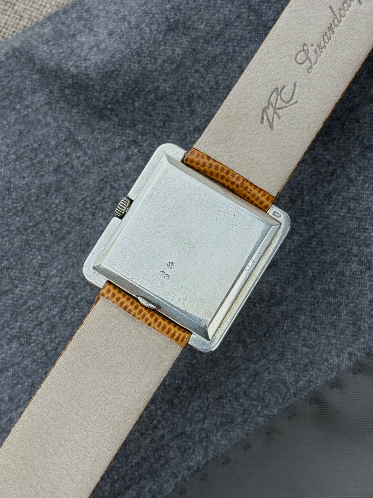 Longines 1960s Sterling Silver Serge Manzon Réf5022