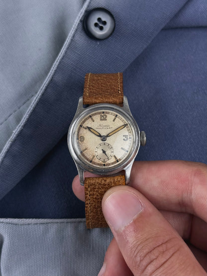 1940s Hermès Multifort par Mido