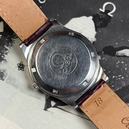 Omega Geneve Burgundy Automatique Ref1660168