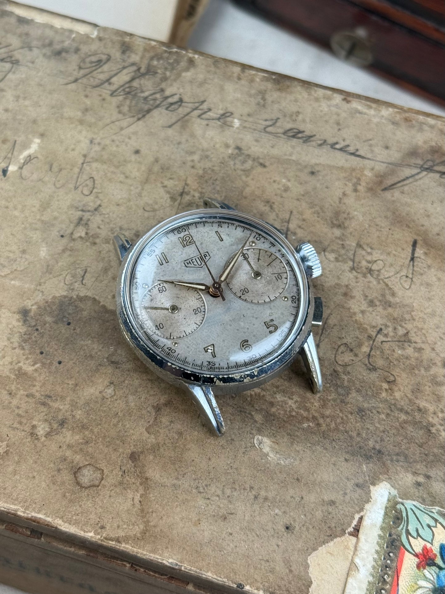 Heuer « Big Eyes » Pré Carrera Valjoux 23