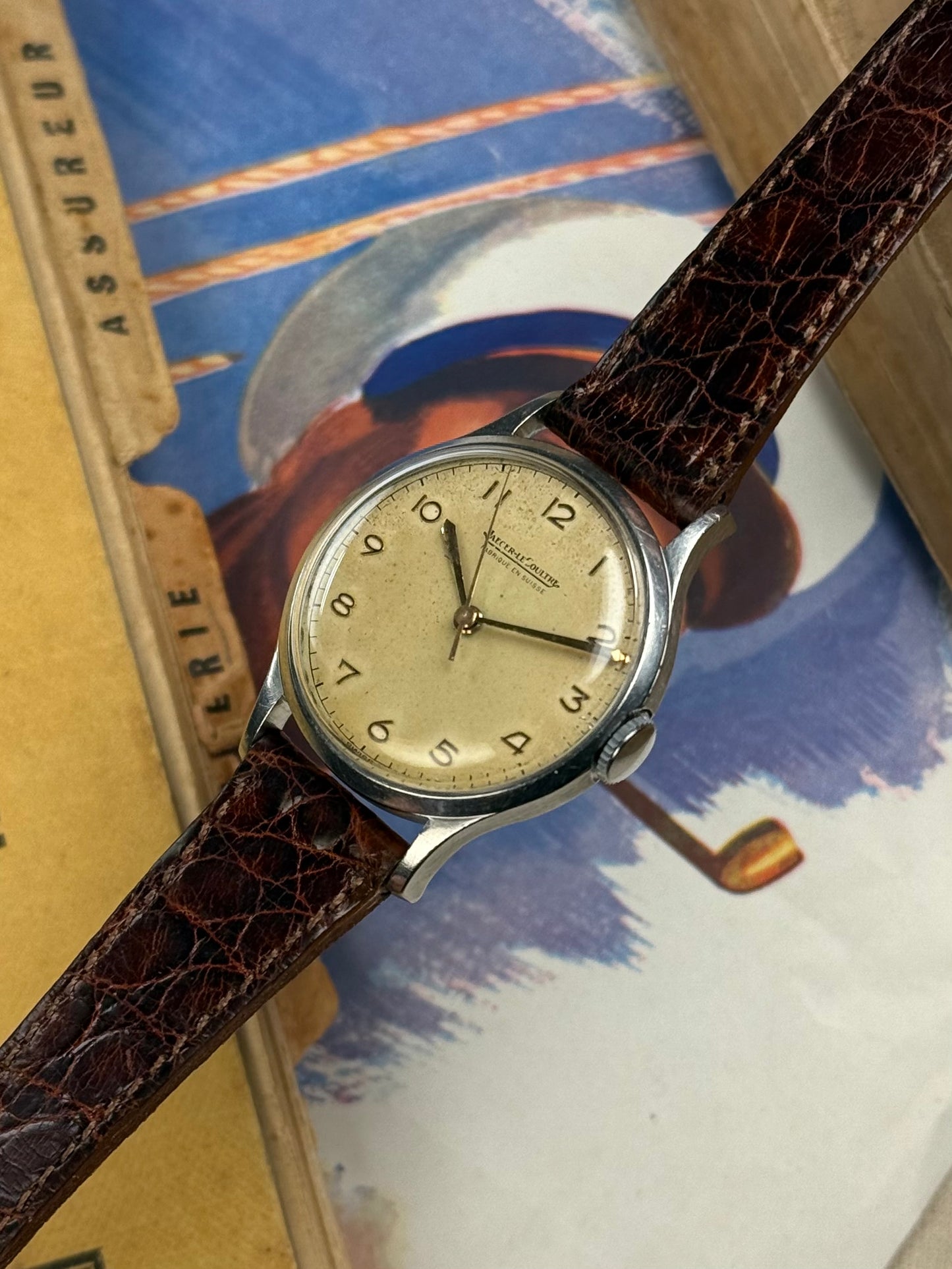 Jaeger LeCoultre P478C 31,4mm Seconde Centrale