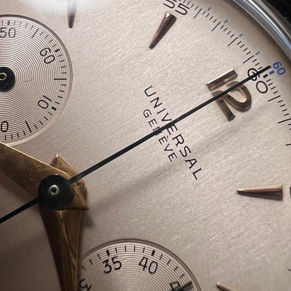 Universal Genève Compax Jumbo 18k