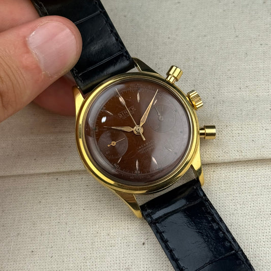 Sinex Chronographe Landeron 148 « Chocolate »