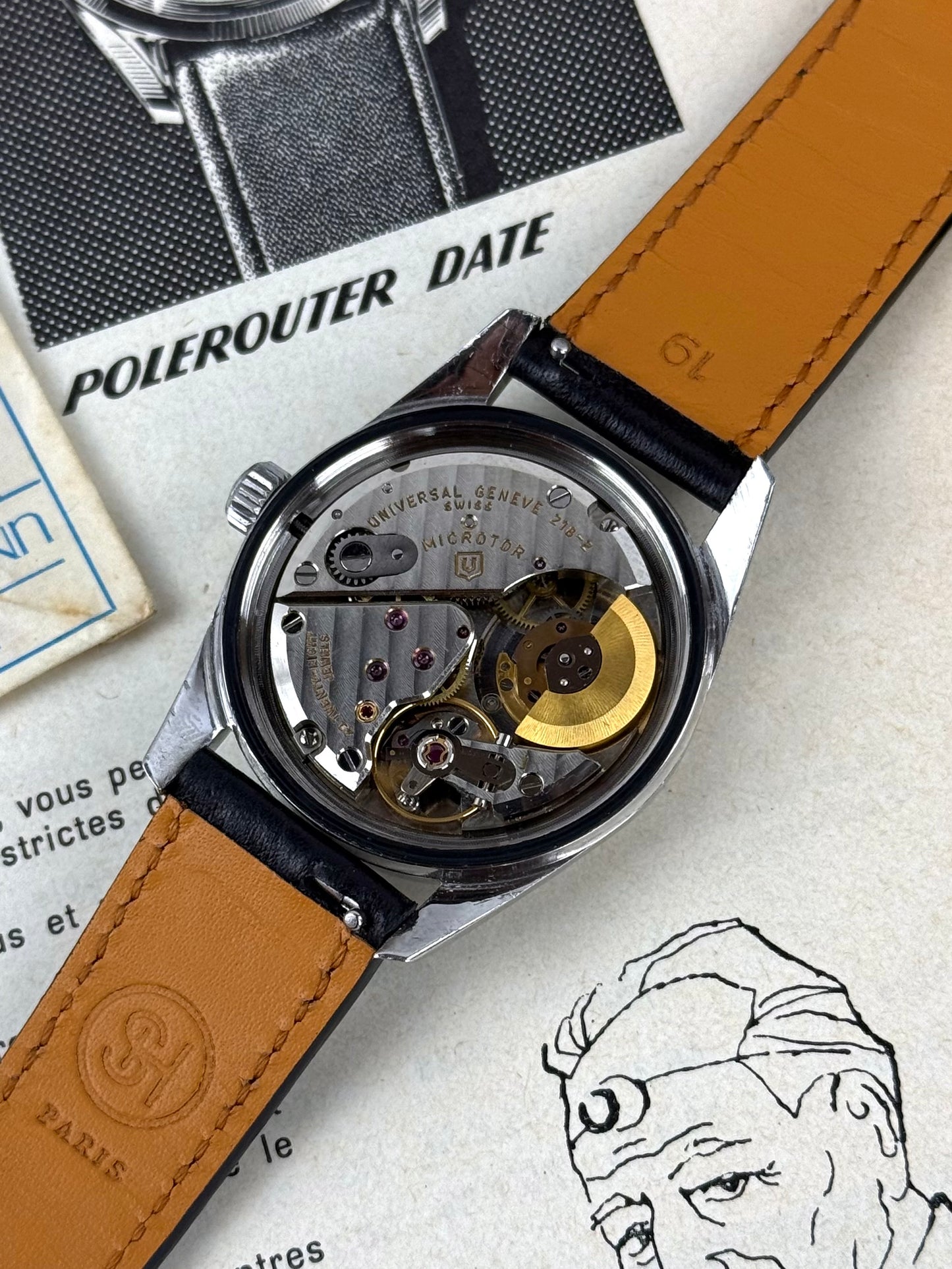 Universal Genève Polerouter Date 204612/2