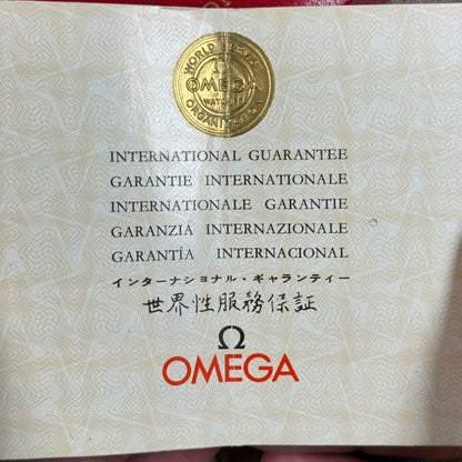Omega Seamaster Automatique 18k Full set