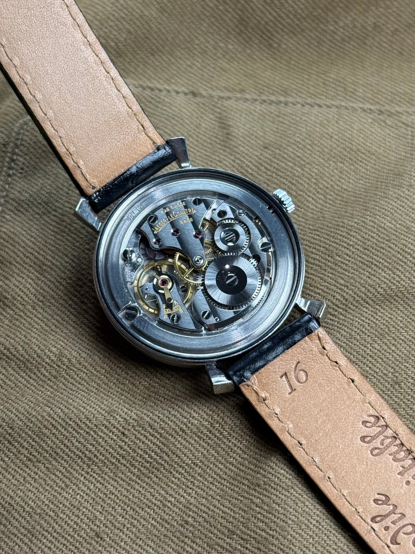 Jaeger LeCoultre P480/C 33,3mm Fond Vissé