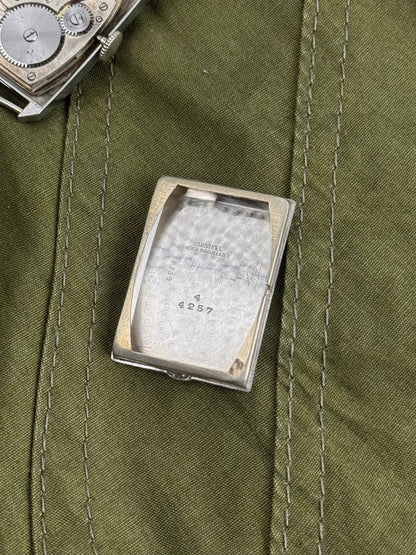 1934 L.Leroy &Cie Montre Bracelet rectangulaire 10lignes cal. Altus 8