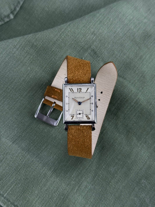 1940s Jaeger LeCoultre art deco Uniplan Cal438