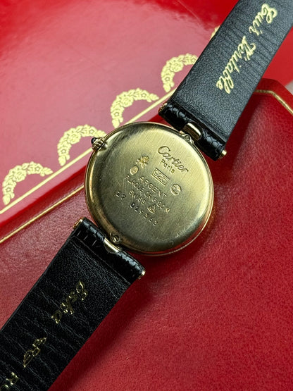 Cartier Must Vendome Black dial