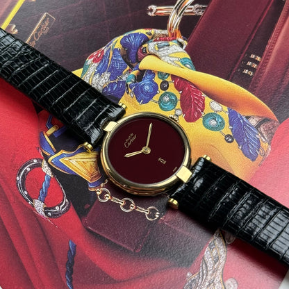 Cartier Vendome Mini Burgundy