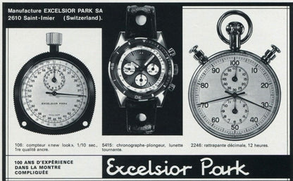 Excelsior Park Chronographe-Plongeur « Olimpico» Ref5415