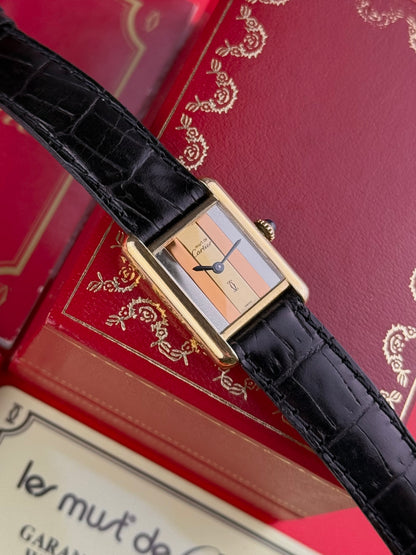 Cartier Tank Must Trinity