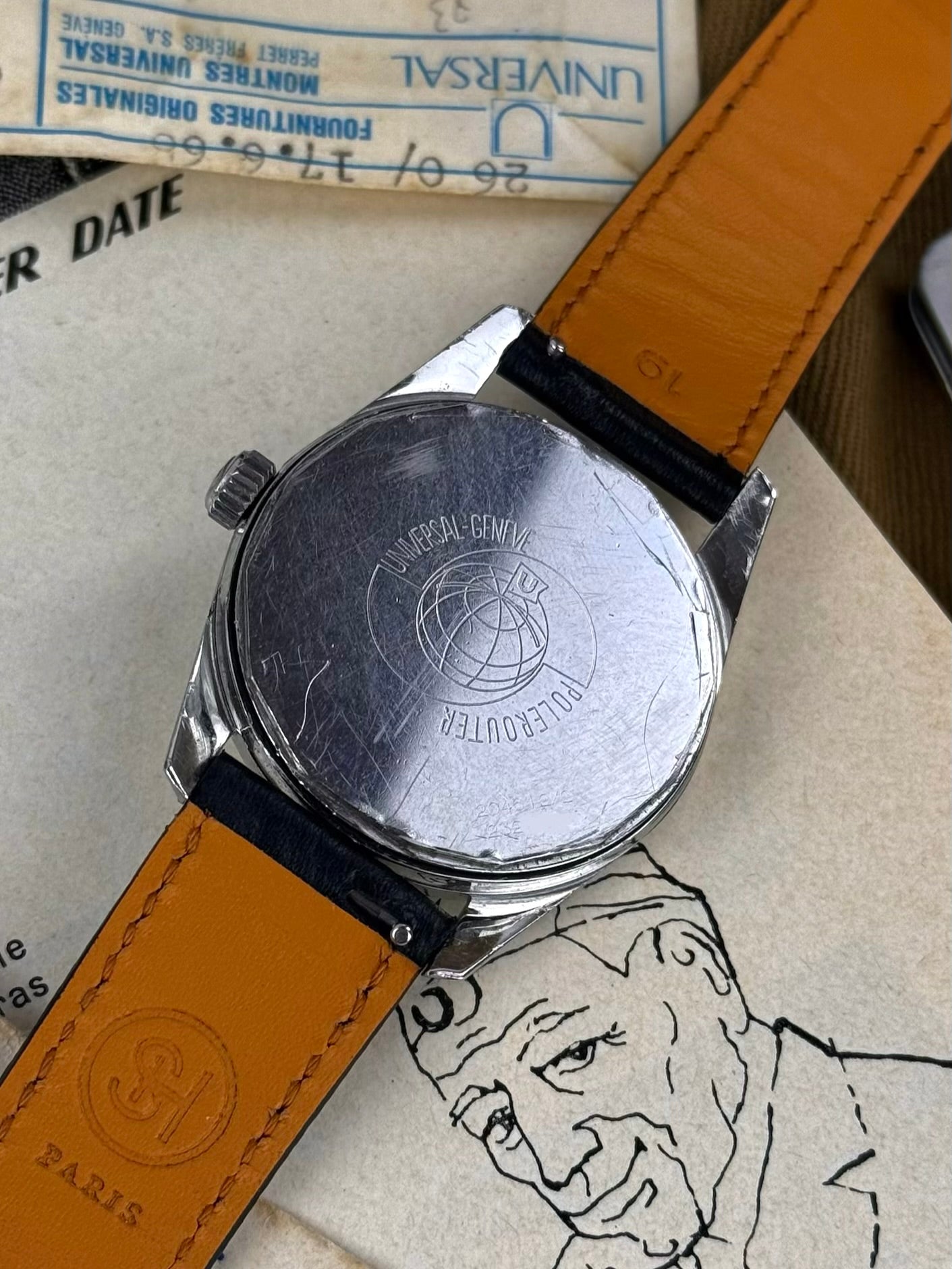 Universal Genève Polerouter Date 204612/2