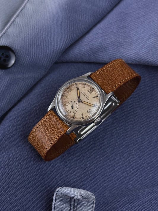 1940s Hermès Multifort par Mido