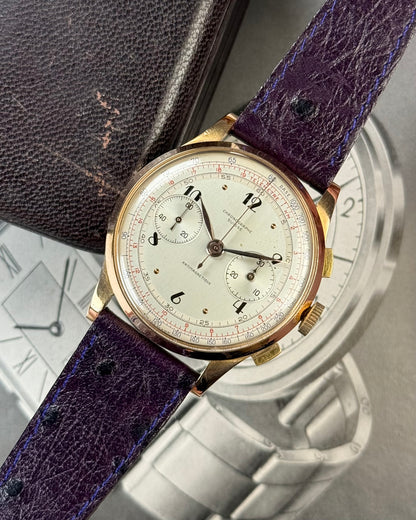 Chronographe Suisse Jumbo 18k Rose Gold