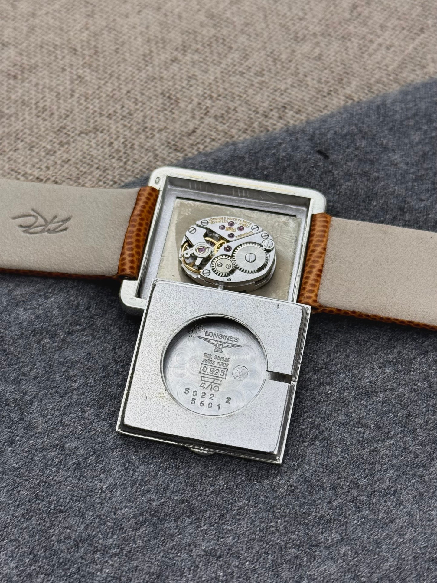 Longines 1970s Sterling Silver Serge Manzon Réf5022